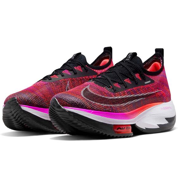 Nike Shoes - Nike Air Zoom Alphafly NEXT Flyknit Women Running Shoes Hyper Violet/Black 10.5